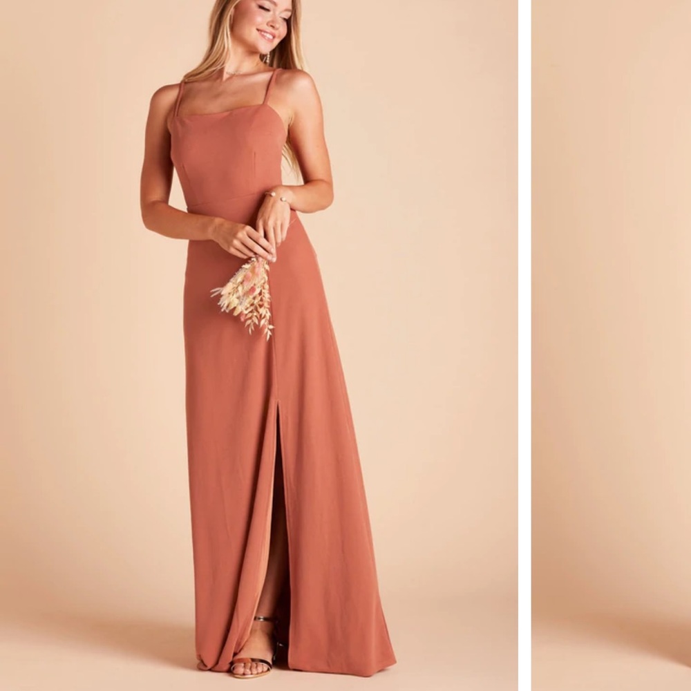 Birdy Grey terra cotta adjustable bridesmaid dress M